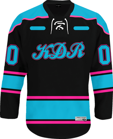 Kappa Delta Rho - Tokyo Nights Hockey Jersey - Kinetic Society