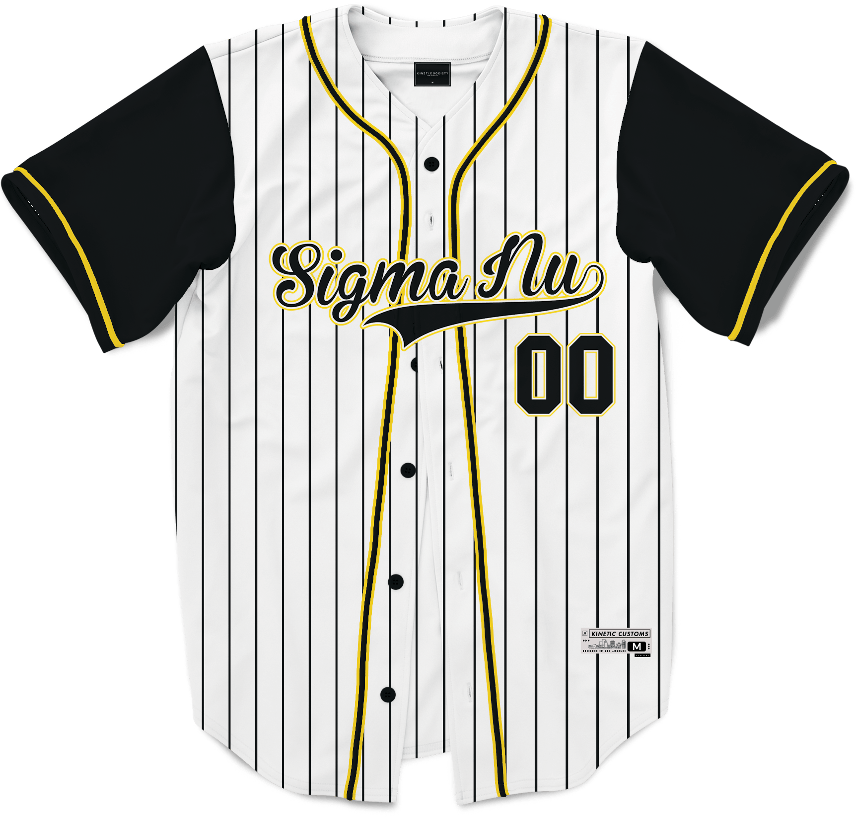 Sigma Nu - House Baseball Jersey - Kinetic Society