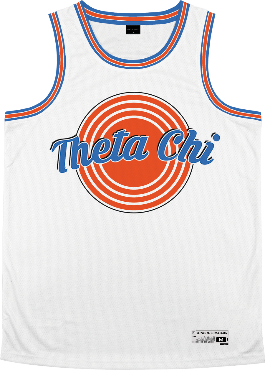 Theta Chi - Vintage Basketball Jersey - Kinetic Society