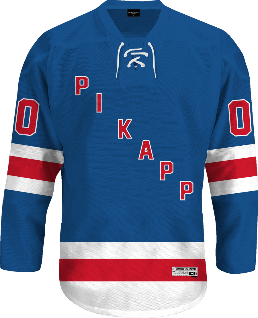 Pi Kappa Phi - Blue Legend Hockey Jersey - Kinetic Society
