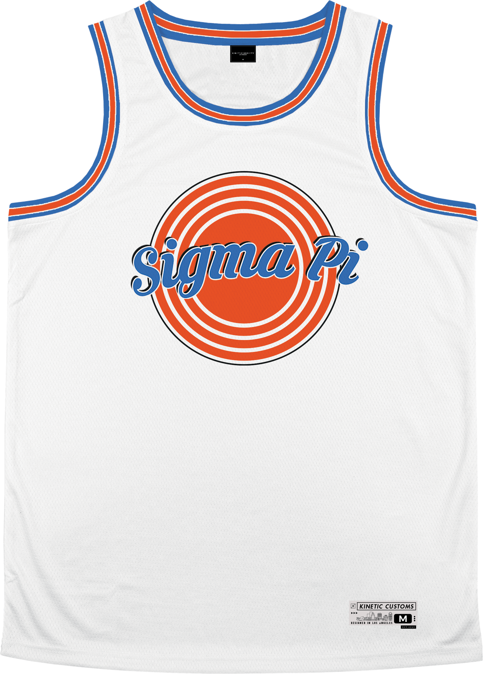 Sigma Pi - Vintage Basketball Jersey - Kinetic Society