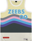 Zeta Beta Tau - Swirl Basketball Jersey - Kinetic Society