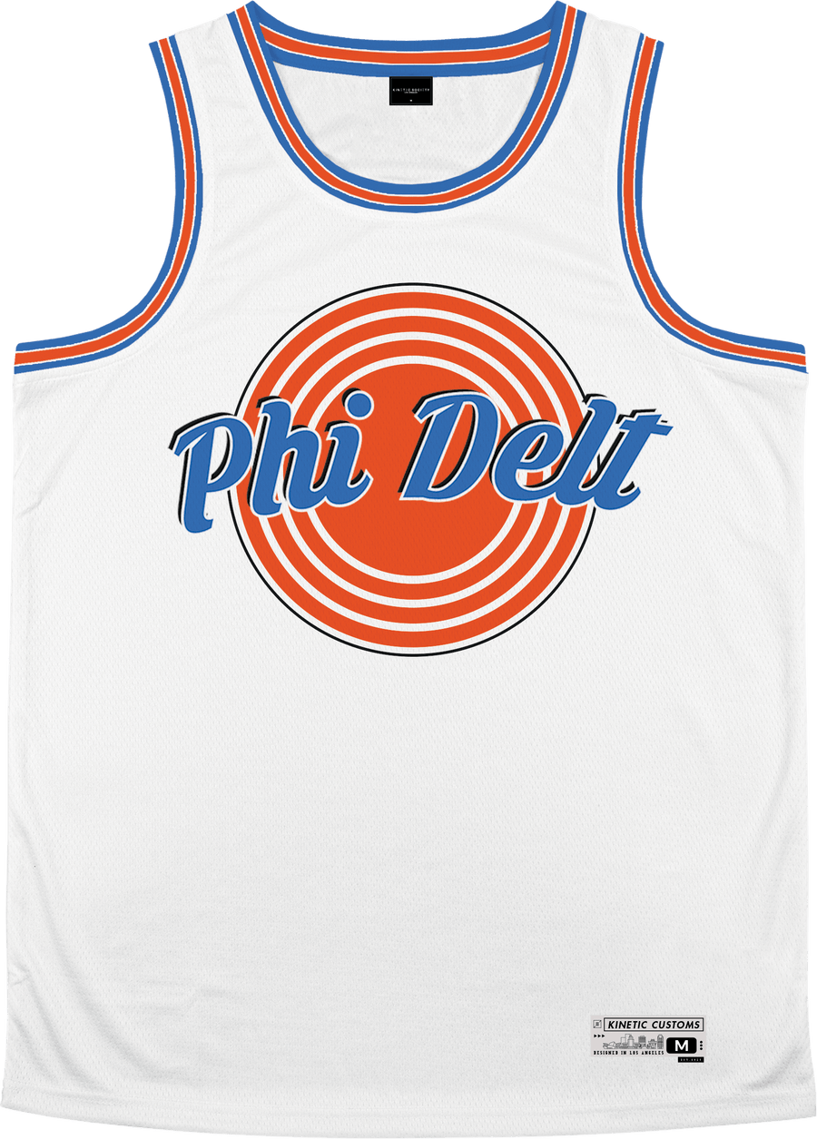 Phi Delta Theta - Vintage Basketball Jersey - Kinetic Society