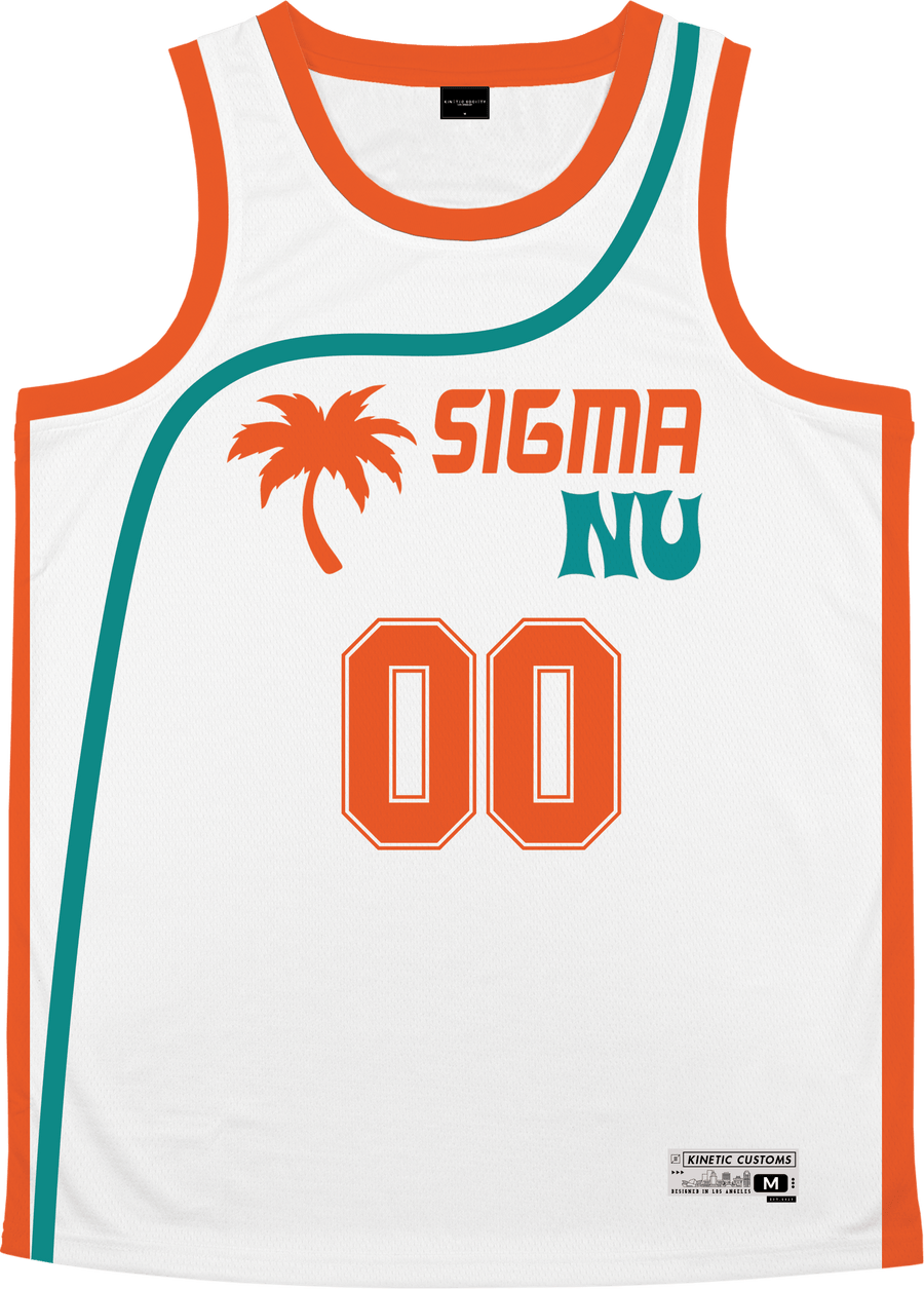 Sigma Nu - Tropical Basketball Jersey Premium Basketball Kinetic Society LLC 