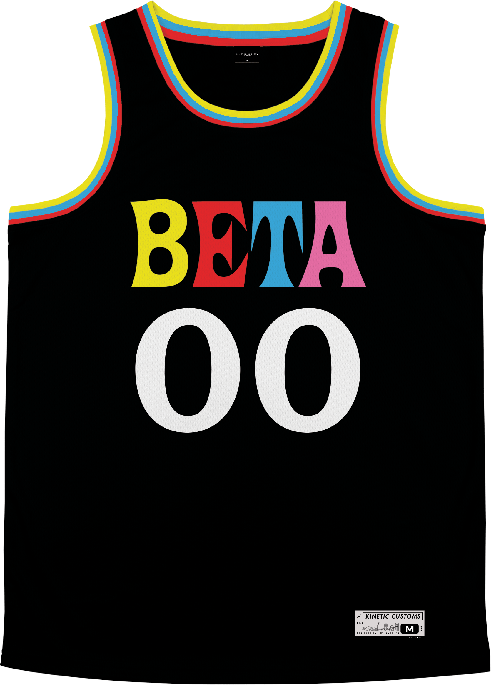 Beta Theta Pi - Crayon House Basketball Jersey - Kinetic Society