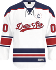 Delta Sigma Phi - Captain Hockey Jersey - Kinetic Society
