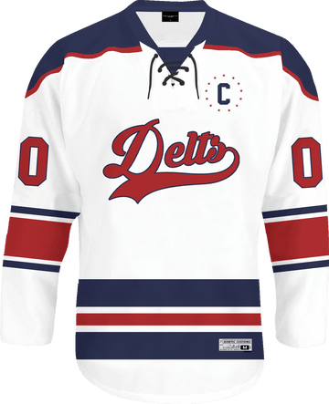 Delta Tau Delta - Captain Hockey Jersey - Kinetic Society