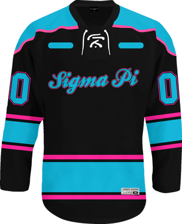 Sigma Pi - Tokyo Nights Hockey Jersey - Kinetic Society