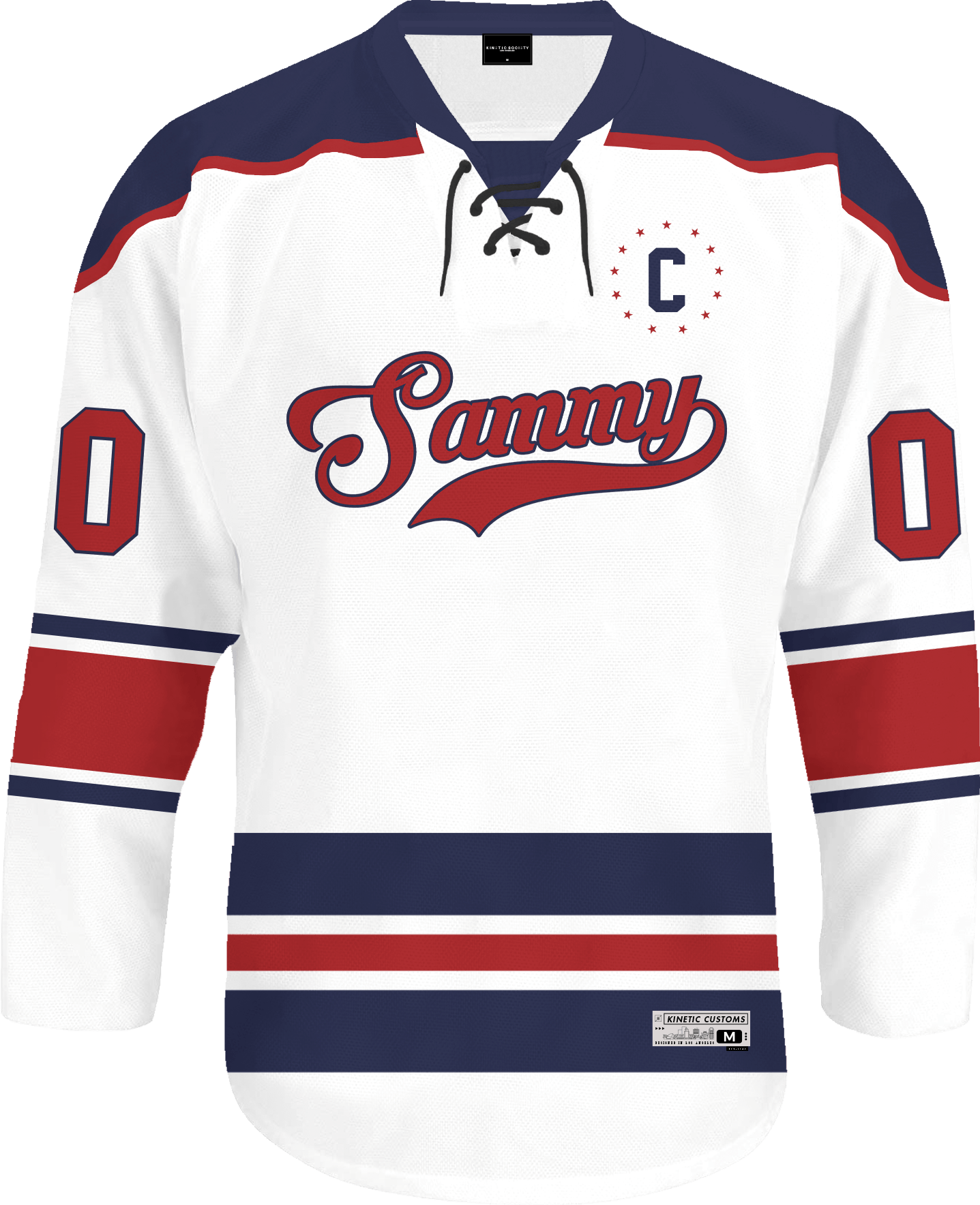 Sigma Alpha Mu - Captain Hockey Jersey - Kinetic Society