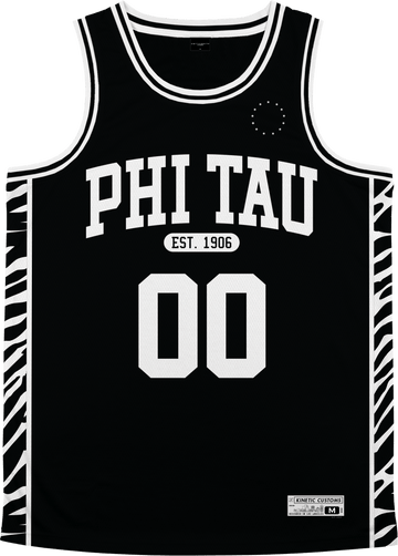 Phi Kappa Tau - Zebra Flex Basketball Jersey - Kinetic Society