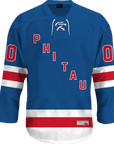 Phi Kappa Tau - Blue Legend Hockey Jersey - Kinetic Society