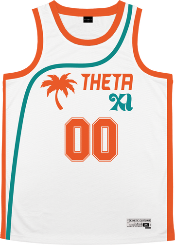 Theta Xi - Tropical Basketball Jersey Premium Basketball Kinetic Society LLC 