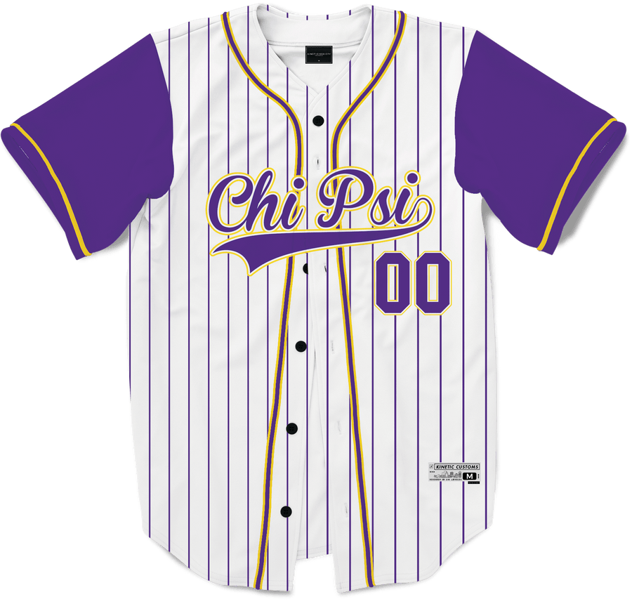 Chi Psi - House Baseball Jersey - Kinetic Society