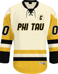 Phi Kappa Tau - Golden Cream Hockey Jersey - Kinetic Society
