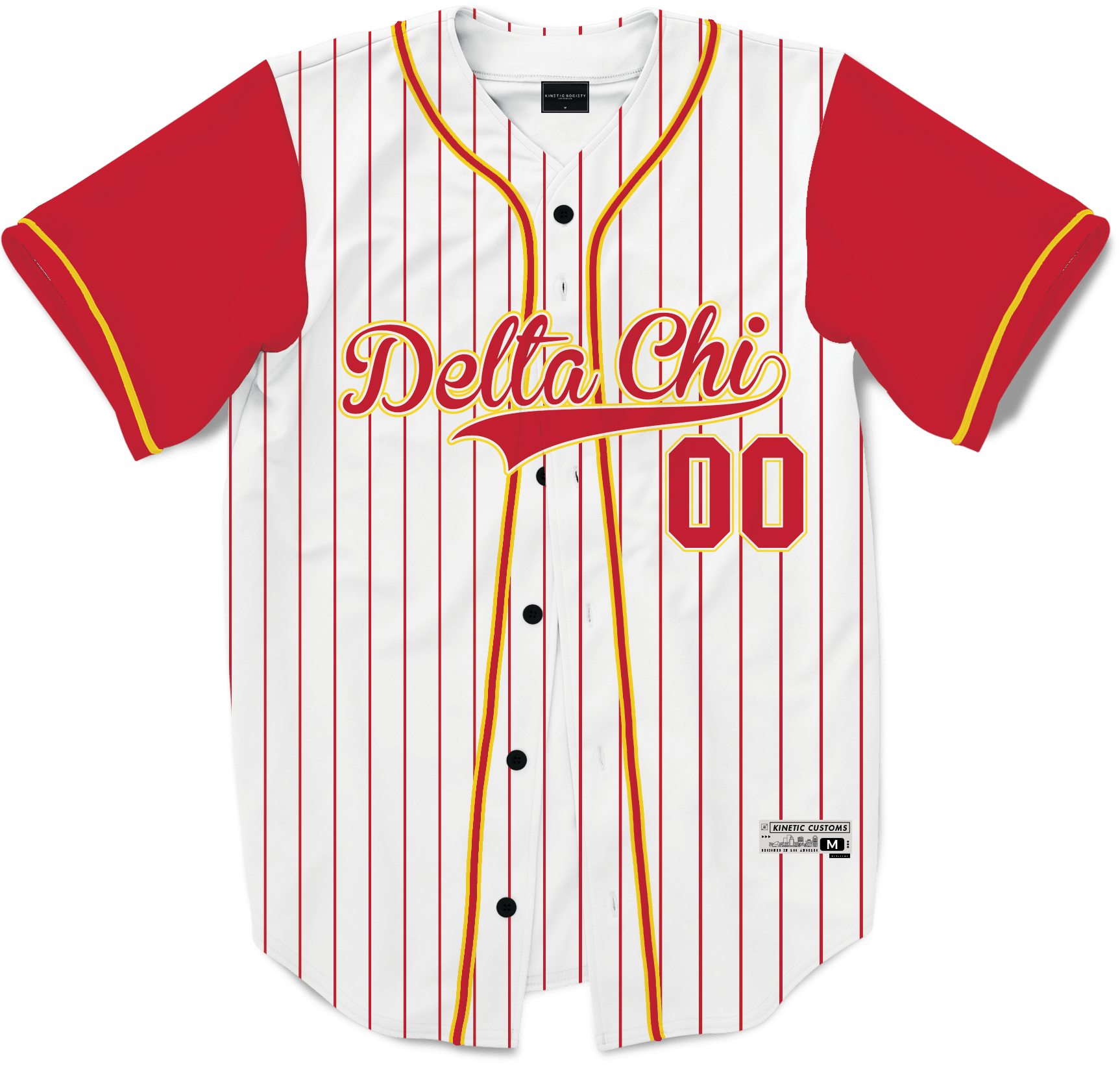Delta Chi - House Baseball Jersey - Kinetic Society