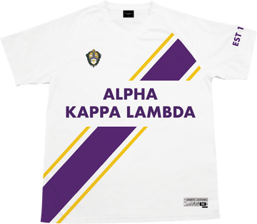 Alpha Kappa Lambda - Home Team Soccer Jersey - Kinetic Society