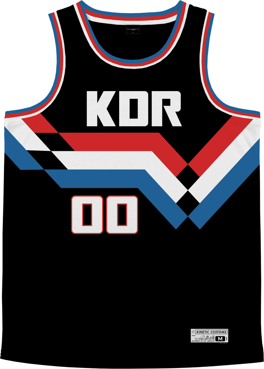 Kappa Delta Rho - Victory Streak Basketball Jersey - Kinetic Society