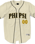 Phi Kappa Psi - Cream Baseball Jersey Premium Baseball Kinetic Society LLC 
