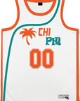 Chi Phi - Tropical Basketball Jersey Premium Basketball Kinetic Society LLC 