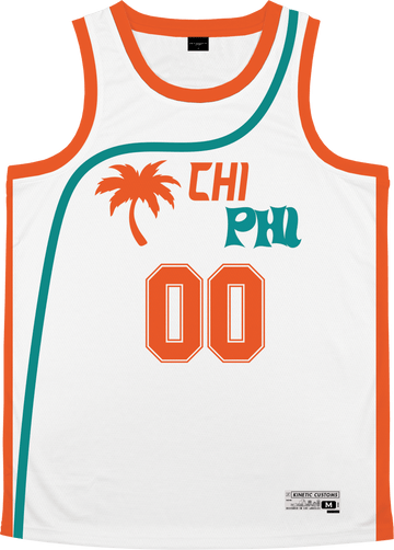 Chi Phi - Tropical Basketball Jersey Premium Basketball Kinetic Society LLC 