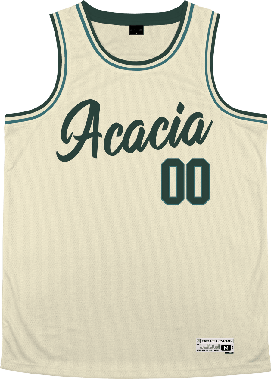 Acacia - Buttercream Basketball Jersey - Kinetic Society
