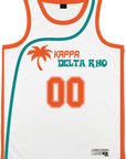 Kappa Delta Rho - Tropical Basketball Jersey Premium Basketball Kinetic Society LLC 