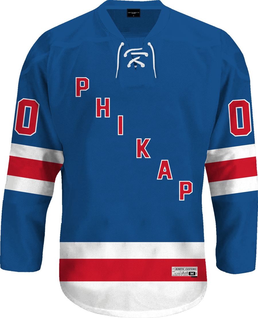 Phi Kappa Sigma - Blue Legend Hockey Jersey - Kinetic Society