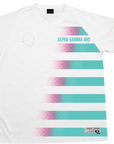 Alpha Gamma Rho - White Candy Floss Soccer Jersey - Kinetic Society