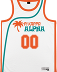 Pi Kappa Alpha - Tropical Basketball Jersey Premium Basketball Kinetic Society LLC 