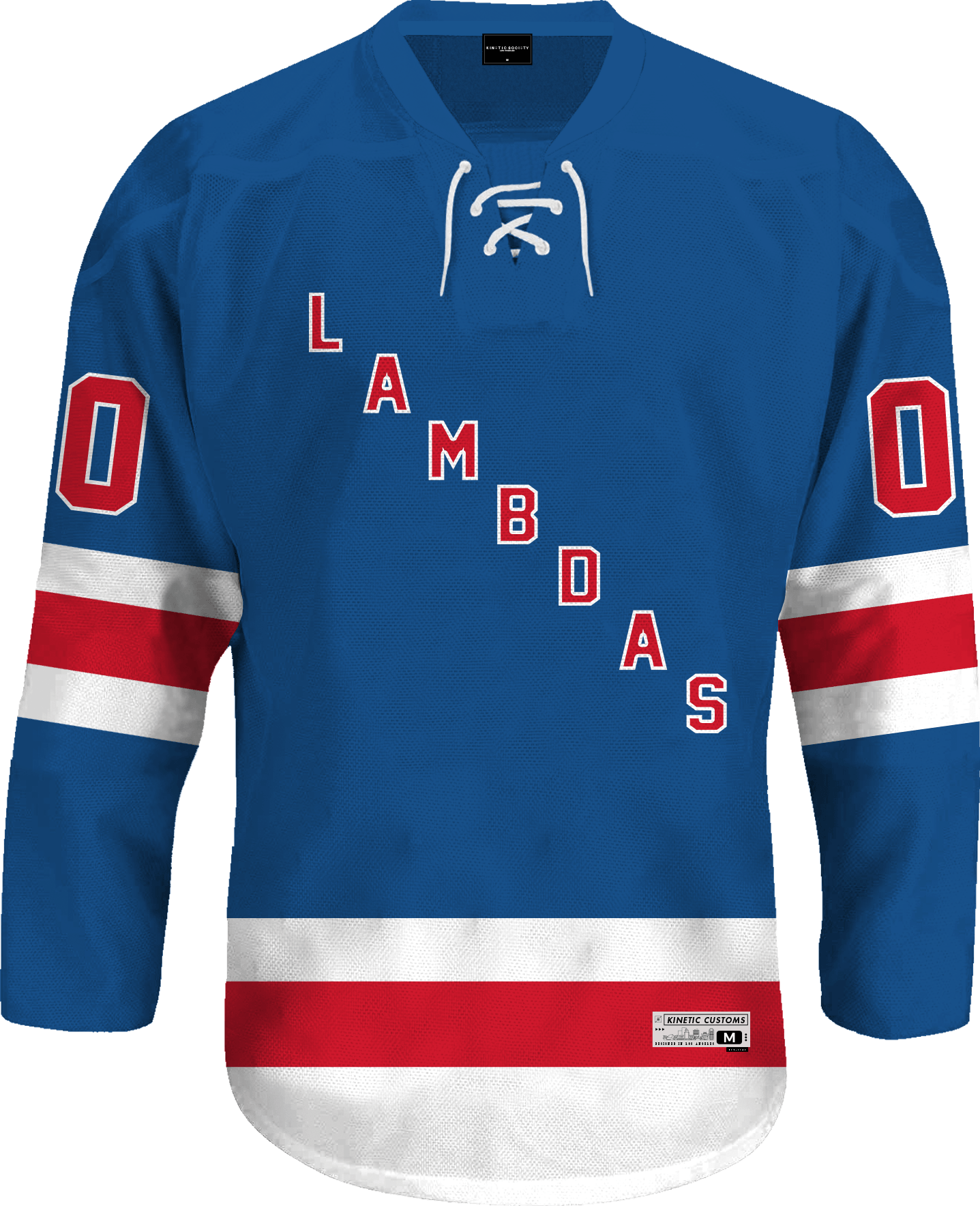 Lambda Phi Epsilon - Blue Legend Hockey Jersey - Kinetic Society