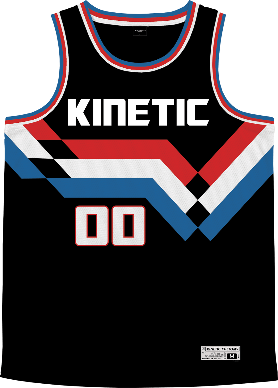 Kinetic ID - Victory Streak Basketball Jersey Premium Basketball Kinetic Society LLC 