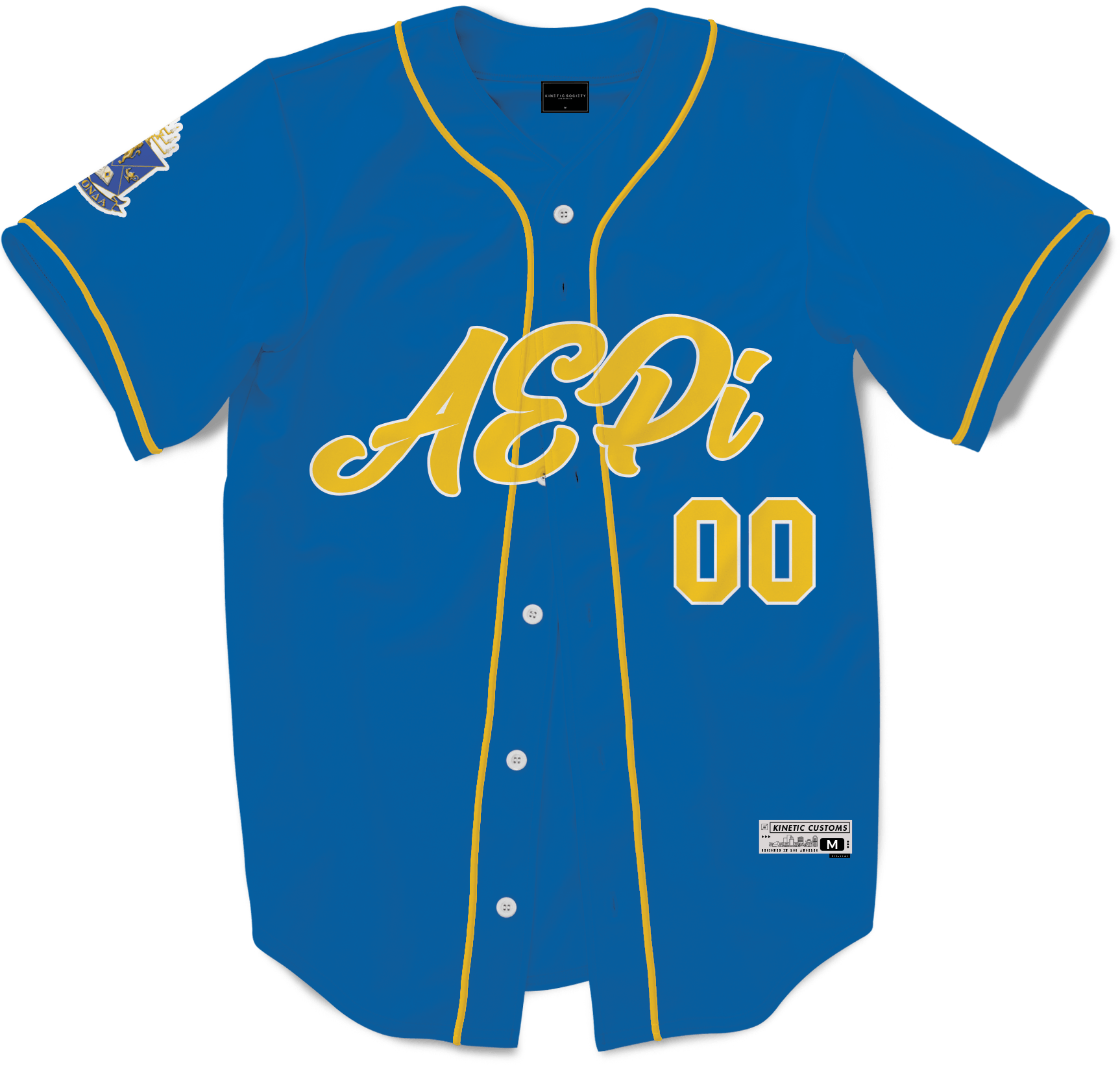 Alpha Epsilon Pi - Legacy Baseball Jersey Premium Baseball Kinetic Society LLC 
