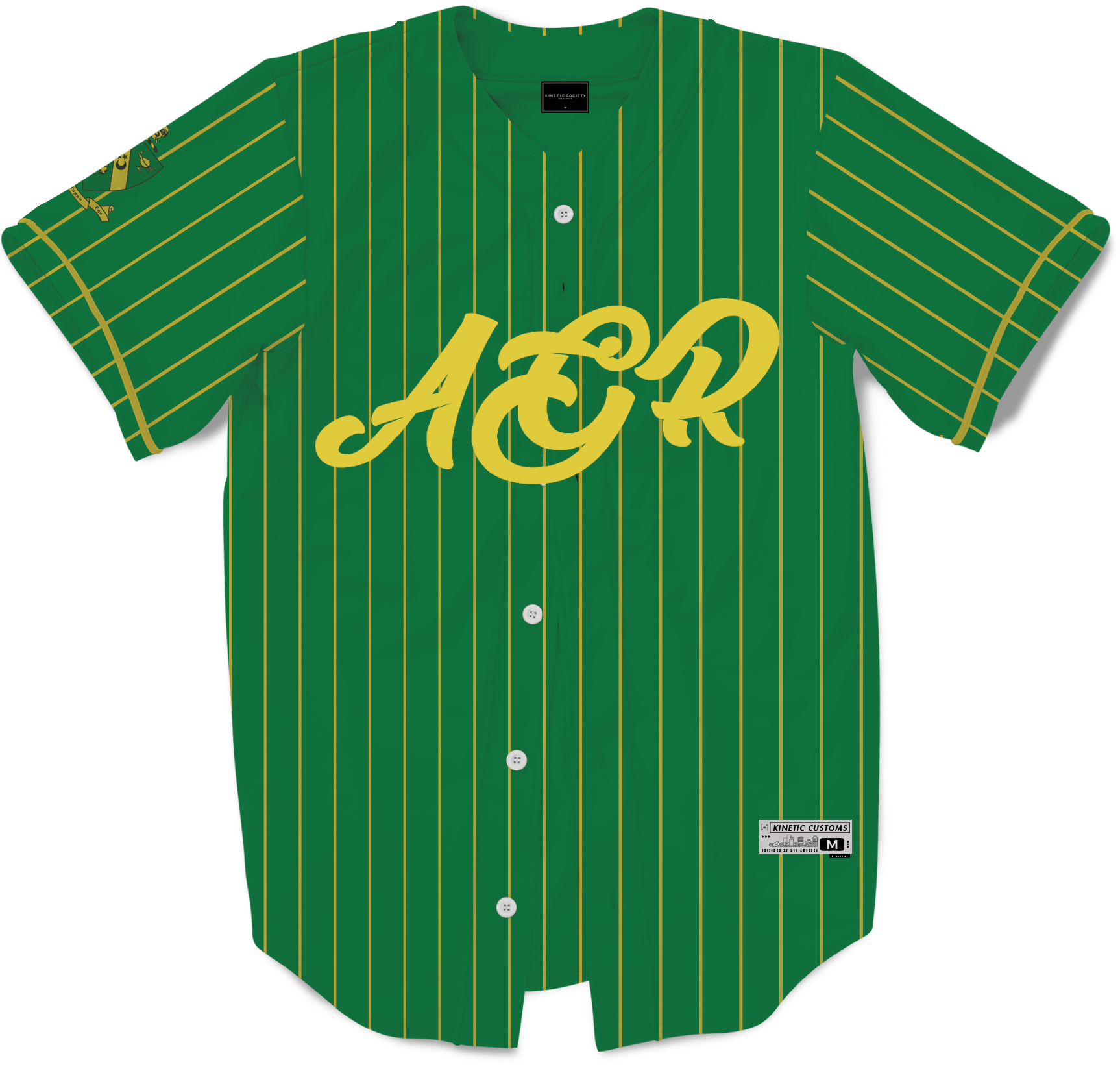 Alpha Gamma Rho - Legacy Baseball Jersey Premium Baseball Kinetic Society LLC 