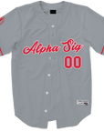 Alpha Sigma Phi - Legacy Baseball Jersey Premium Baseball Kinetic Society LLC 