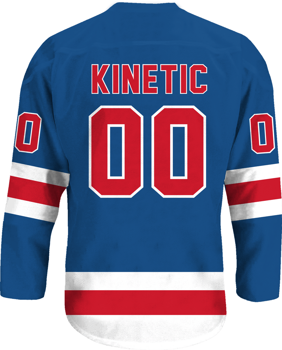 Psi Upsilon - Blue Legend Hockey Jersey - Kinetic Society
