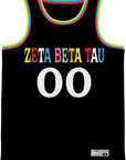 Zeta Beta Tau - Crayon House Basketball Jersey - Kinetic Society