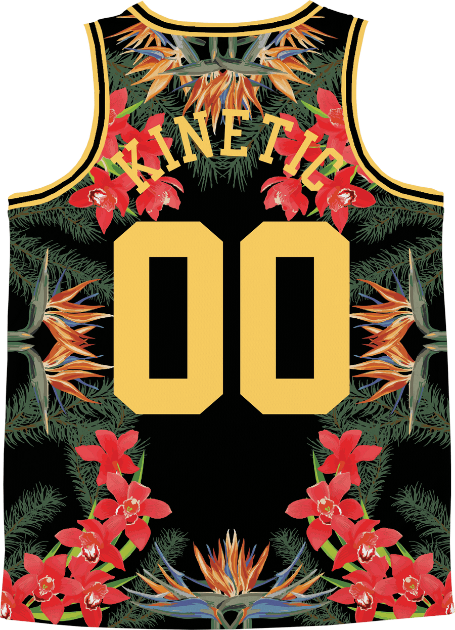 Alpha Tau Omega - Orchid Paradise Basketball Jersey - Kinetic Society