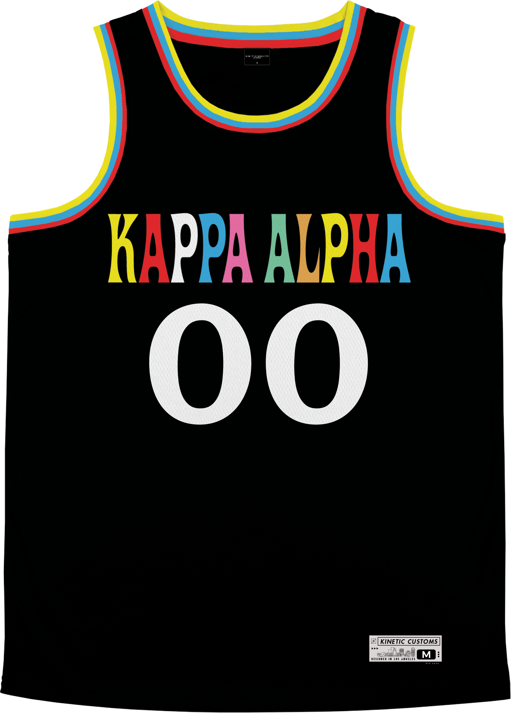 Kappa Alpha Order - Crayon House Basketball Jersey - Kinetic Society