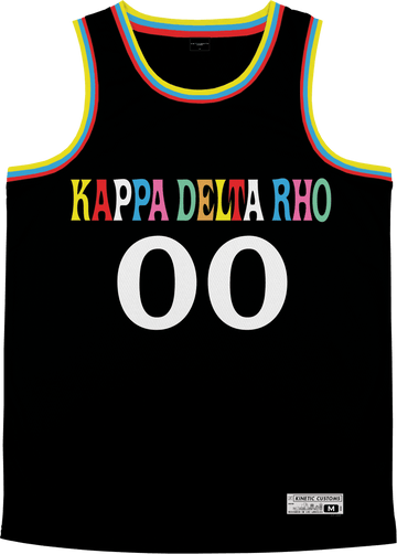Kappa Delta Rho - Crayon House Basketball Jersey - Kinetic Society