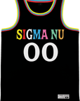 Sigma Nu - Crayon House Basketball Jersey - Kinetic Society