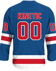 Kappa Delta Rho - Blue Legend Hockey Jersey - Kinetic Society