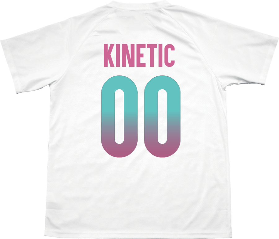 Acacia - White Candy Floss Soccer Jersey - Kinetic Society