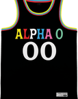 Alpha Omicron Pi - Crayon House Basketball Jersey - Kinetic Society