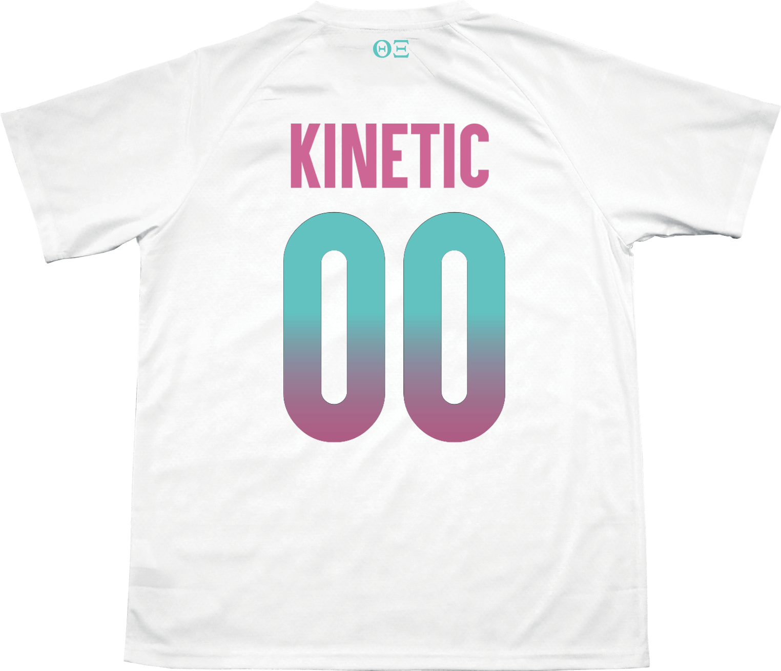 Theta Xi - White Candy Floss Soccer Jersey - Kinetic Society