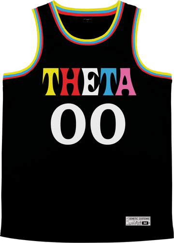 Kappa Alpha Theta - Crayon House Basketball Jersey - Kinetic Society