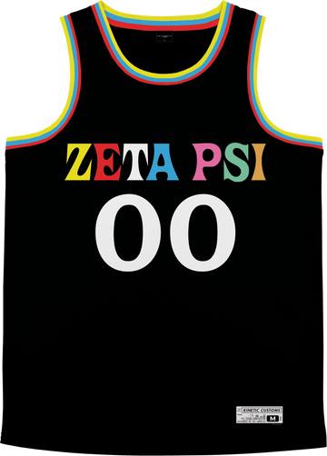Zeta Psi - Crayon House Basketball Jersey - Kinetic Society