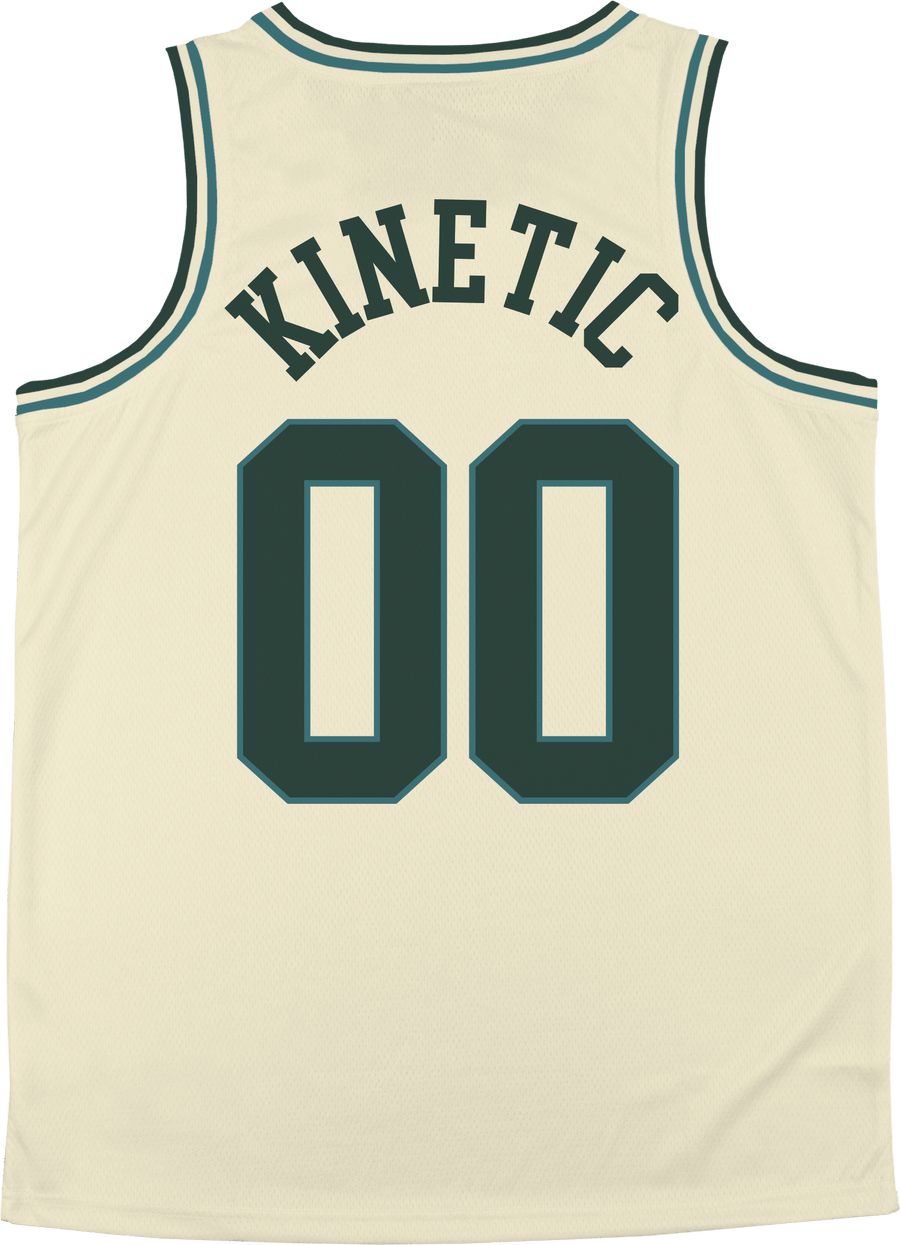 Theta Xi - Buttercream Basketball Jersey - Kinetic Society