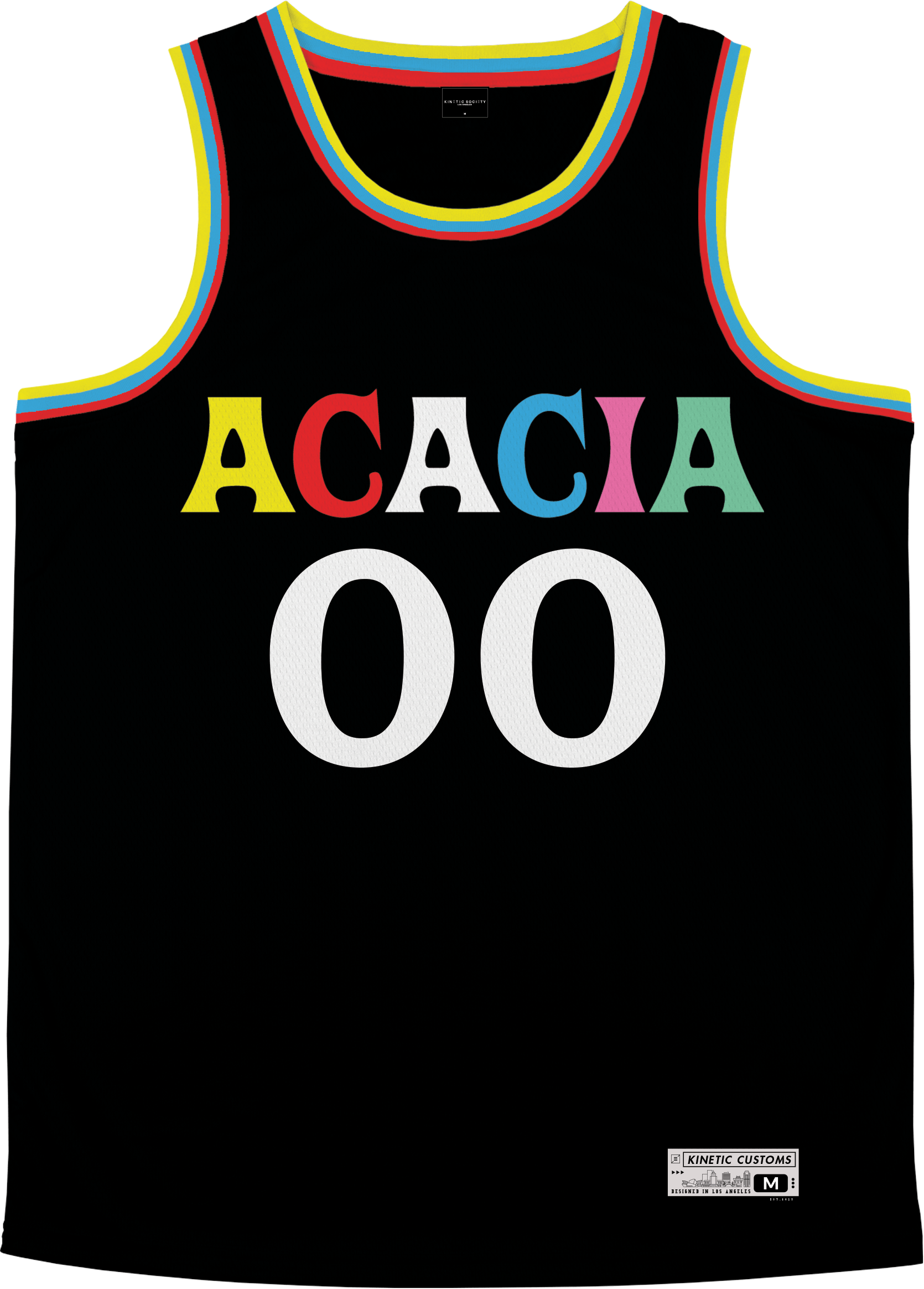 Acacia - Crayon House Basketball Jersey - Kinetic Society