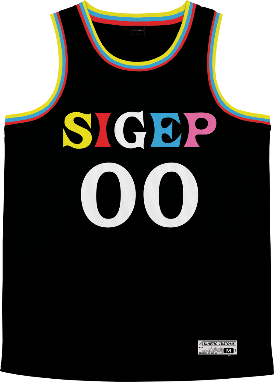 Sigma Phi Epsilon - Crayon House Basketball Jersey - Kinetic Society