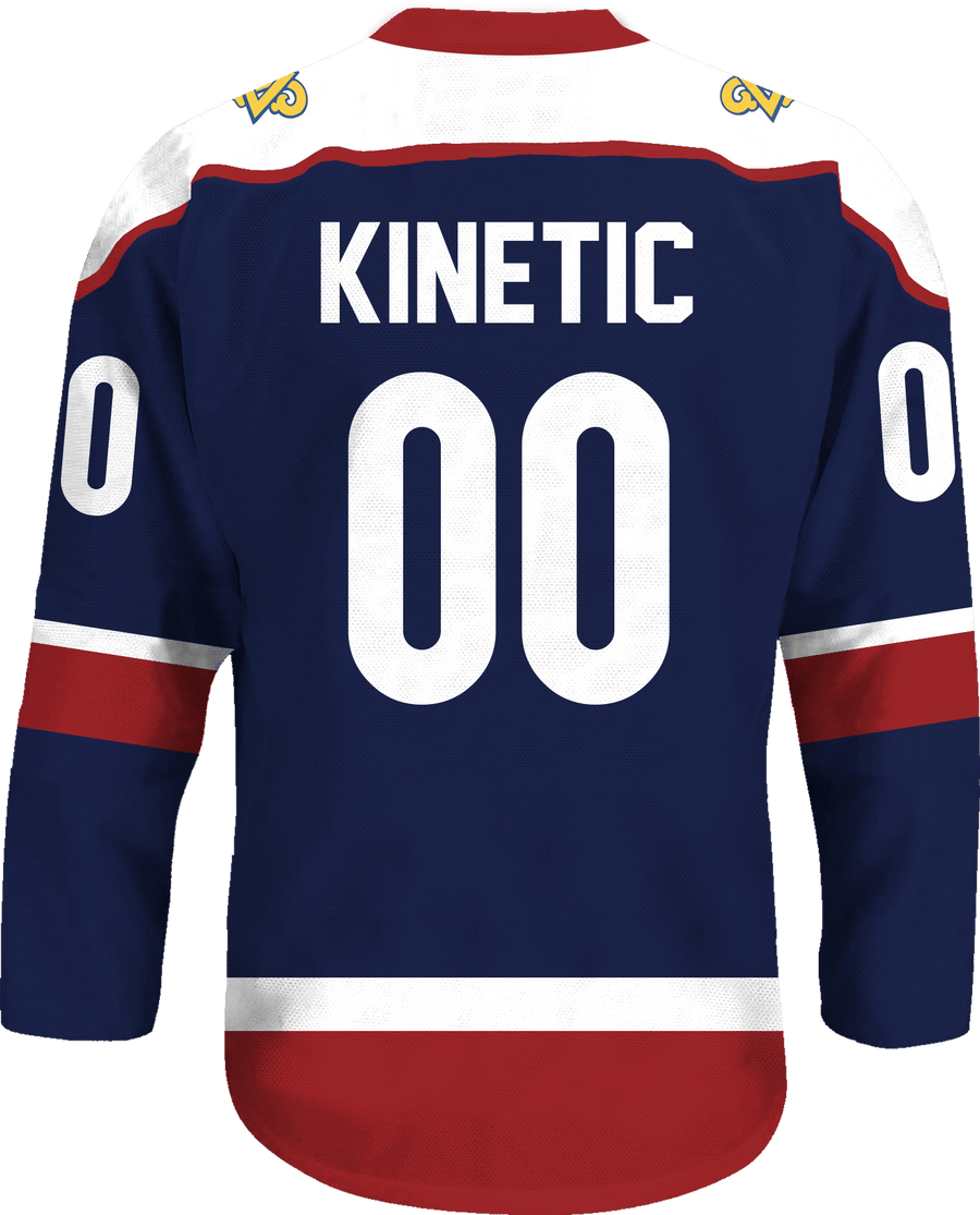 Delta Upsilon - Fame Hockey Jersey - Kinetic Society
